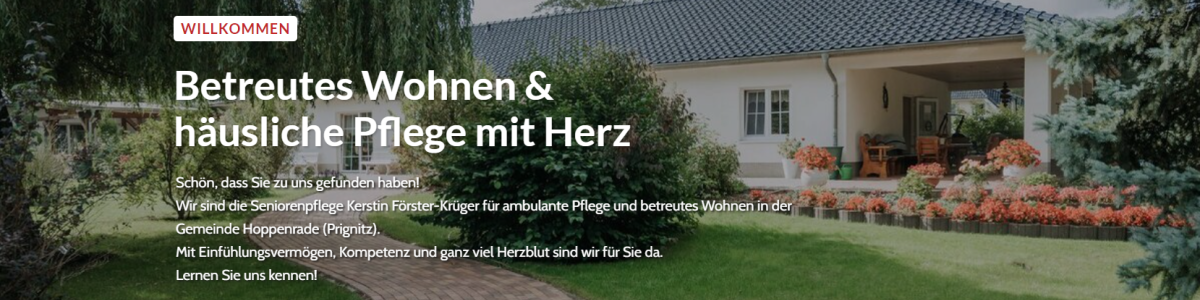 Ambulante Seniorenpflege Kerstin Förster cover
